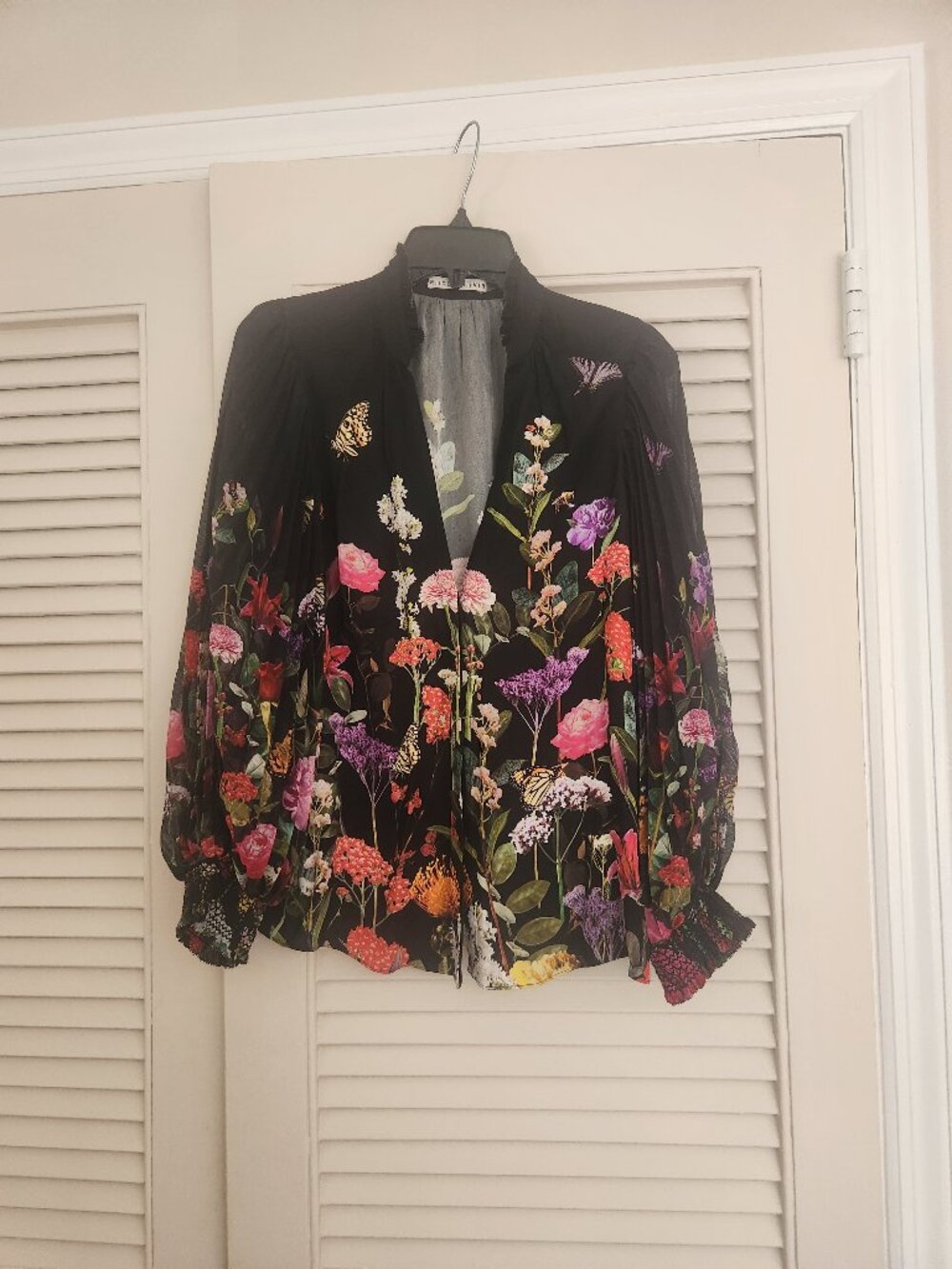 Alice & Olivia Floral Blouse